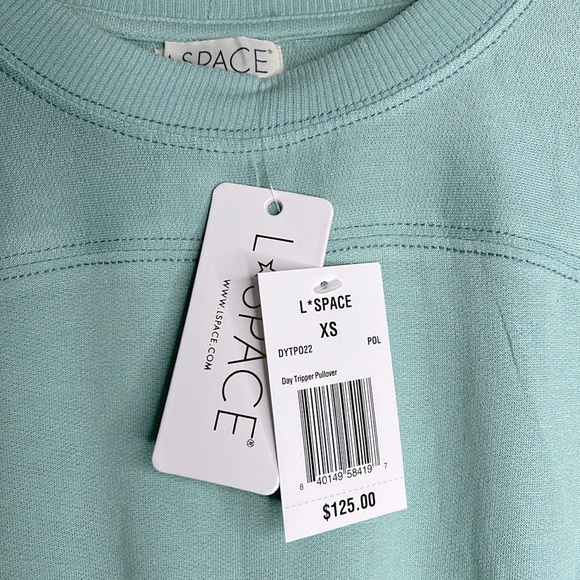 L Space Day Tripper Pullover Sweatshirt Long sleeves size XS, Medium - Picture 5 of 12